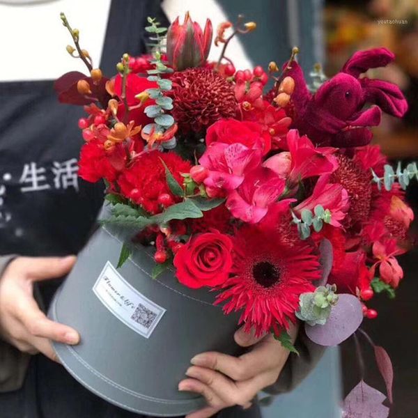 

gift wrap flower candy boxes wedding favors and gifts box party supplies flowers storage packaging bag flower1
