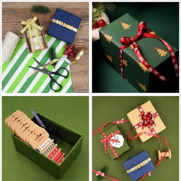 

5meter natural christmas satin ribbons gift bow for crafts handwork diy organza ribbon fabric for sewing wedding decorat jllnxf, Pink;blue