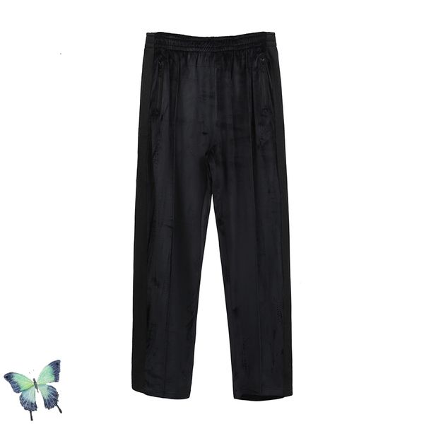 

2021 new butterfly embroidery sweatpants men women many multiple colour awge drawstring zipper pocket trousers 9chz, Black