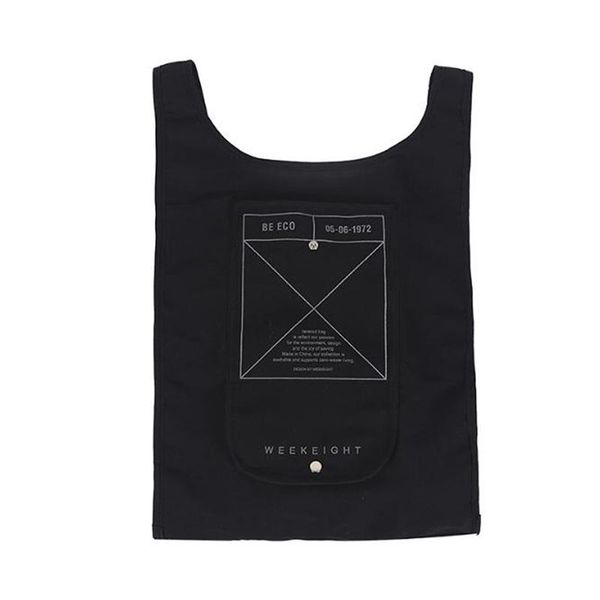 

women foldable tote bag waterproof reusable bags portable eco grocery storage bag folding large capacity bags