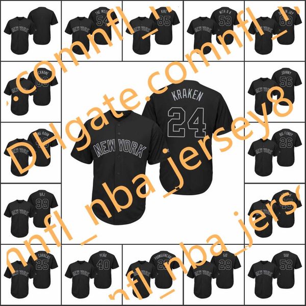 

новичок йорк янки мужчины # 99 aaron suget baj 26 dj lemahieu 45 люк voit женщины молодежные черные игроки «выходные реплика» пользовательск, Blue;black