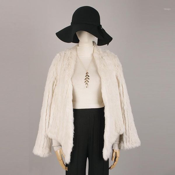 

women's real fur long coat fur outerwear natural jacket new arrival/1, Black
