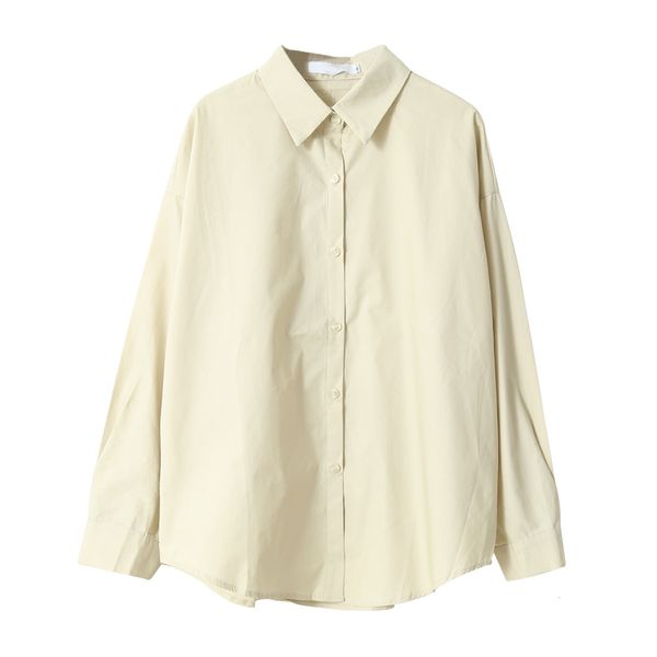 

new 2021 spring sweaters turn down casual collar women and trendy blouses pure female blouse cx0e, White