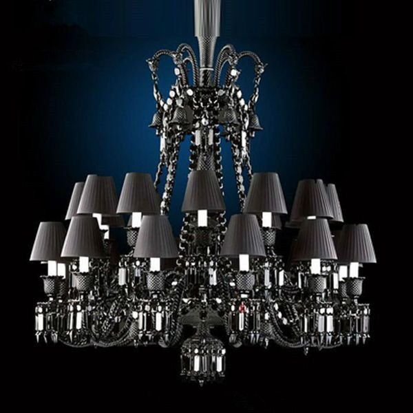

black crystal chandelier lighting luxury l chandeliers for dining room black chandelier lamps glass crystals for chandeliers