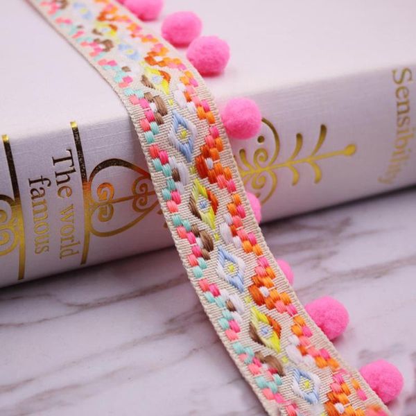 

10yards diy accessories tassel small hair ball cotton bohemian tassel trimming fringes for sewing clothes curtains decoration h bbyacx