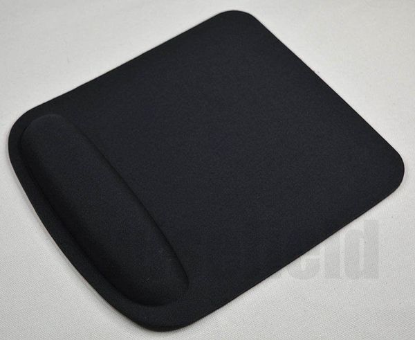 

1 шт. comfort square wrist mouse pad mac optical solid blue black mousepad mice game gaming computer pc с запястьем protect h jllnbx