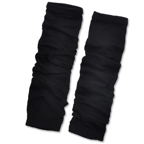 

half finger glove lovely wool gloves arm stripe cover keep warm long fingerless woman fashion mittens winter 1 7yb k2