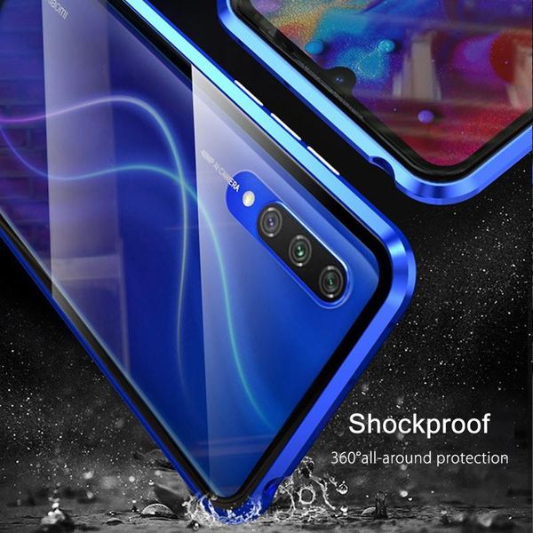 

magnetic case for xiaomi mi 9 lite case mi a3 double sided tempered glass full protect cover case for xiaomi mi a3 h bbyztl