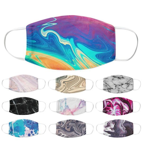 

new smooth face mask protective dustproof cotton face mask men women colorful printing civilian personalized ear hanging facemask