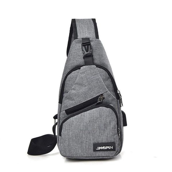 

waist bags men chest bag usb charging shoulder casual crossbody messenger