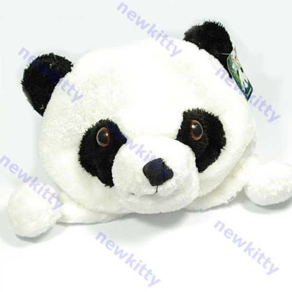 

cartoon animal panda cute earmuff fluffy plush hat cap y201024, Blue;gray