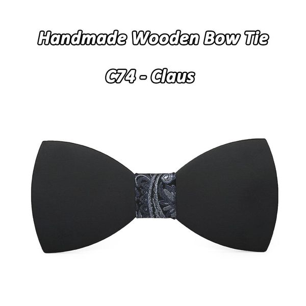 

mahoosive дети дети мальчики деревянные сплошные цвета свадебные предварительно привязанные клип ребенок вырека вызовы галстуки c71-c76 comb, Black;gray