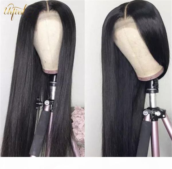 

straight wig 5x5 hd transparent lace closure wig malaysian lace front human hair wigs for black women urfirst remy 30 inch, Black;brown