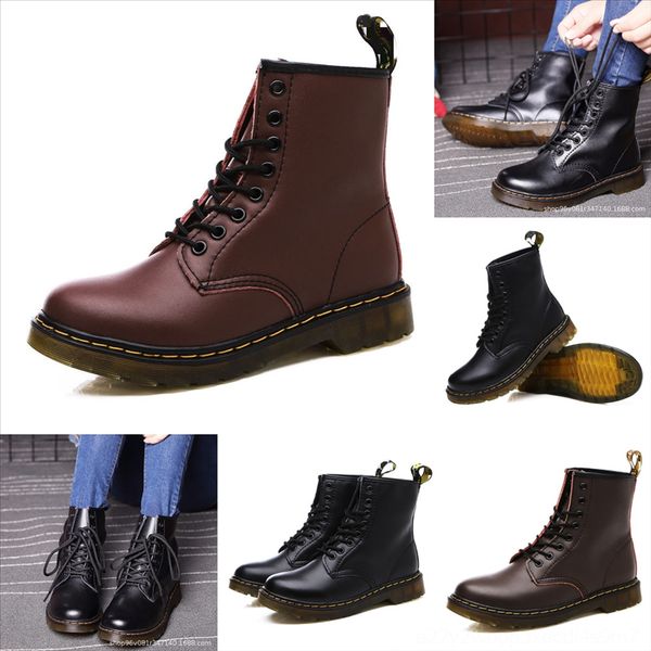 

zypsd scoyco woman lace up knee high boots leather winter warm plush gladiator long booties heels thick lady shoes new couple sapatos, Black