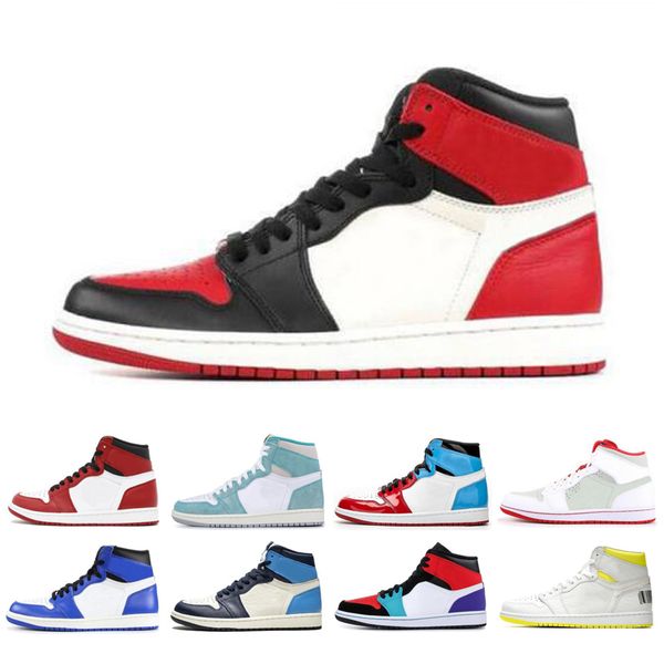 

basketball shoes 1s high og men women jumpman 1 mid light smoke grey black metallic gold obsidian 4s fire red cat mens sneaker