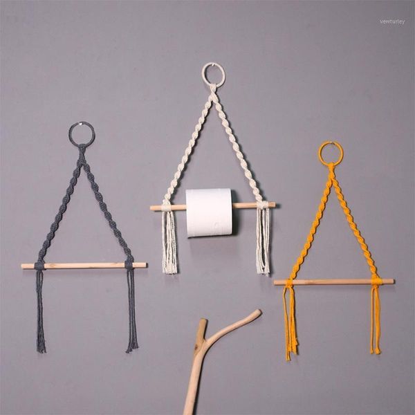 

storage boxes & bins wall hanging wooden stick to wear bedroom sitting room adornment braid by hand home decor1