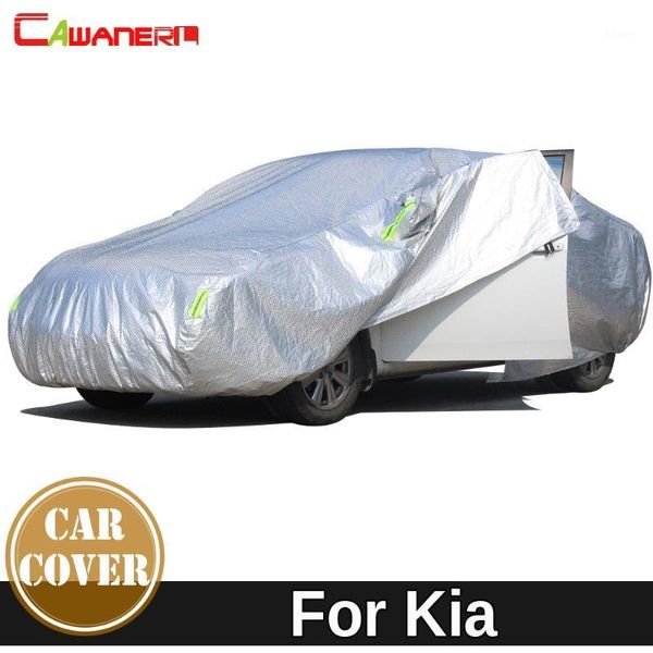 

car covers cawanerl for kia k4 k5 kx3 kx5 rio sportage thicken cotton cover sun shield snow rain hail resistant waterproof cover1