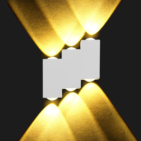 

wall lamp led stairs light waterproof aluminum 6w 85~265v garden porch street path for outdoor home lighting