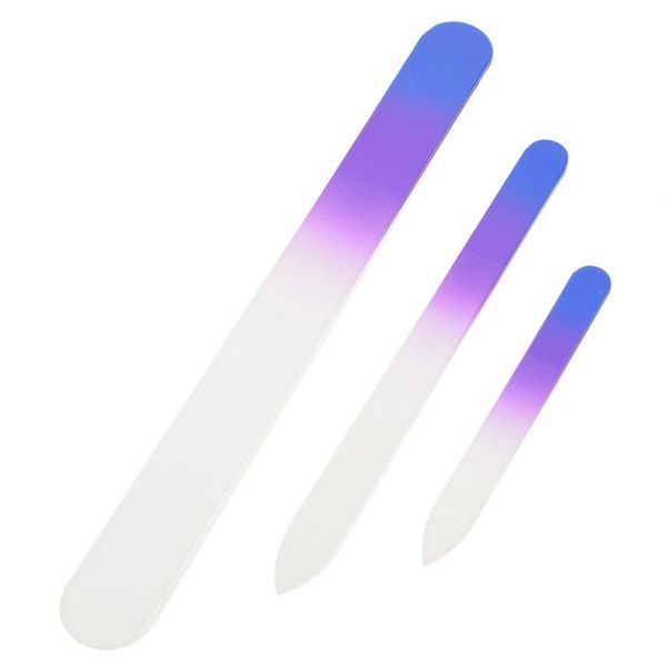 

nail files 3pcs crystal glass file buffer manicure device art decorations tool