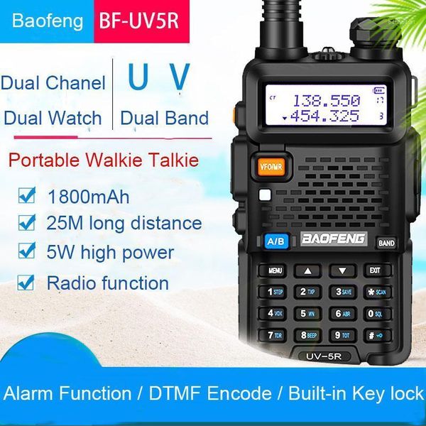 

baofeng uv-5r 5watts fm selling ham radio transceiver handheld walkie talkie1