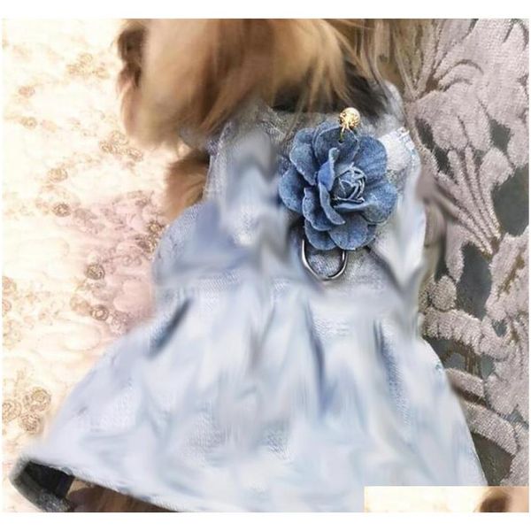 

classic jacquard pets vests fashion printed pets dresses with leashes 2 styles trendy street style pets dress leashes nr6cs