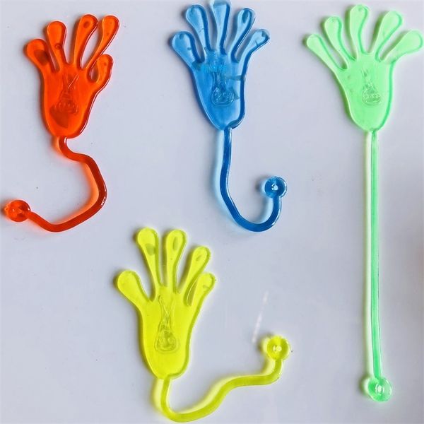 

elastic stretchable sticky palm large wall climbing palm trick toy tricky hand