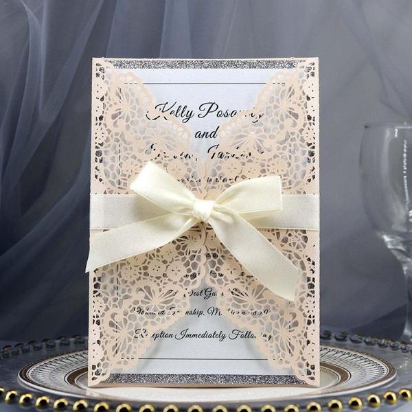 

invitations cutout european style wedding holiday invitations 10pcs