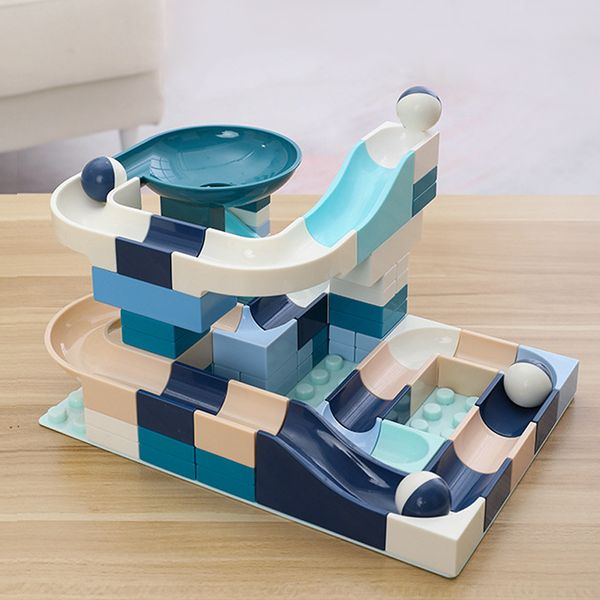 

legao children's large particle multi-functional block assembly ball slide puzzle toys for boys and girls