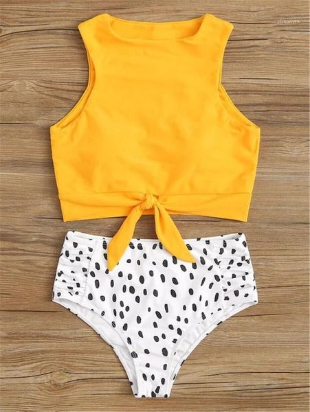 

bazaleas elegant bandage tie slim bodysuit female romper overalls for women basic yellow crop and dot short women jumpsuit1, Black;white