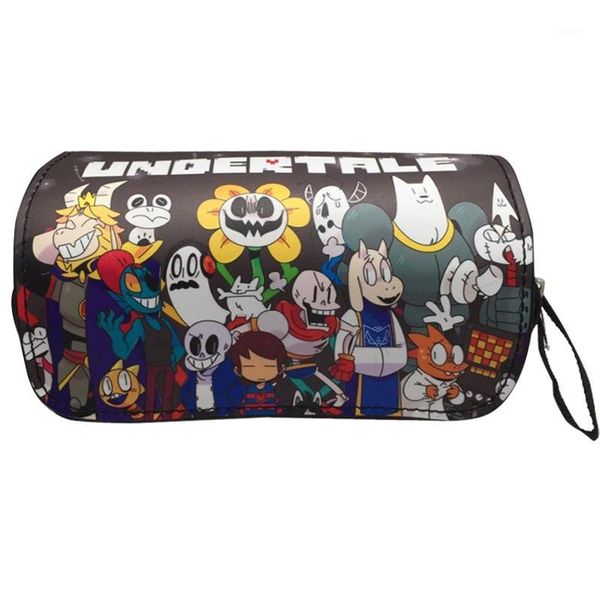 

cartoon undertale cosplay pen bags school pencil case box cosmetic makeup bag storage bag gift1