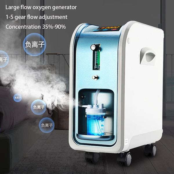 

high oxygene concentration oxygen generator machine 1-5l/min portable air purifier making oxygen atomization function 22