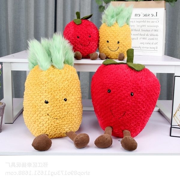 

54british avocado ice cream pineapple strawberry watermelon cherry pillow fruit doll