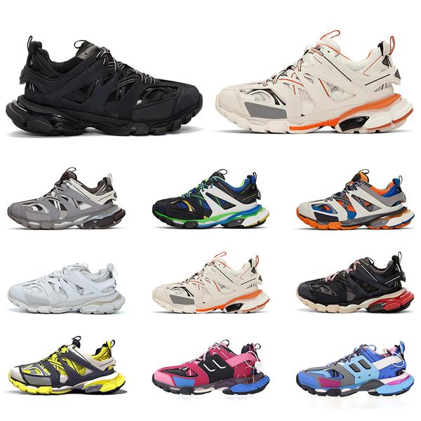 

triple s track 3.0 paris 17fw platform sneakers men women running shoes black white grey mens trainers sports drop shipping