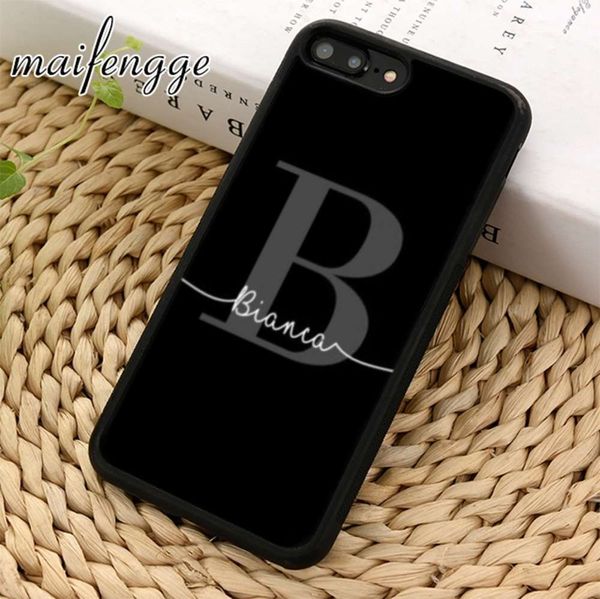 

maifengge - custom case, initial name of vip 11, 12 pro, x, xr, xs, max, 5, 6, 7, 8 plus, samsung s7, s8, s9, s10