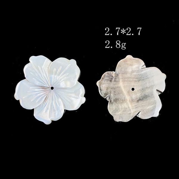 

1 pair natural abalone shell charms pendant flower oval snowflake diy shells for jewelry findings making earrings necklace h bbylgg