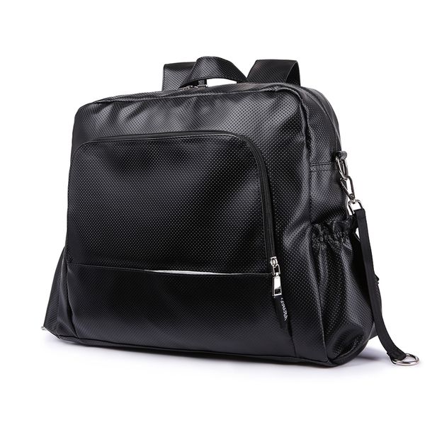 

ideal large diaper bag backpack deluxe multi-function waterproof stylish travel tote with stroller strips for diapers y200107
