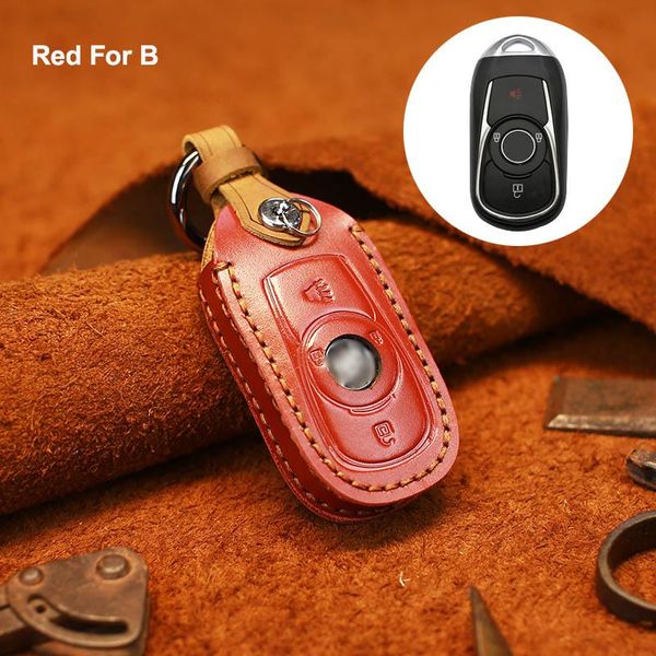 

натуральная кожа клавиши автомобиля корпуса чехол для buick regal gl8 royaum lacrosse park avenue кожаный дистанционный автомобиль ключ цепь