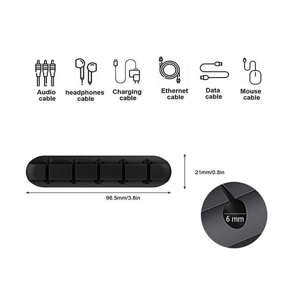 

sile usb cable winder flexible cable management clips cable holder for mouse headphone earphone headset wire o jllegm