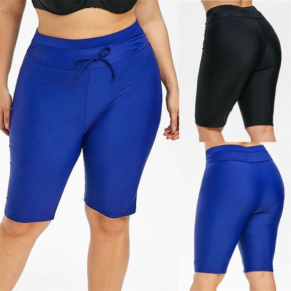 

xl-5xl plus size shorts women biker shorts casual high waist shorts sport short pants women korte broek dames short femme Ã©tÃ© y200512, White;black