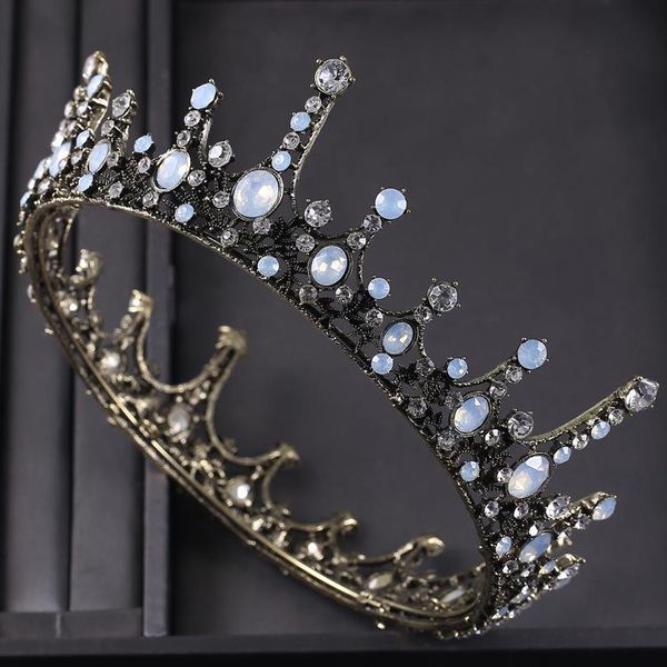 

hair accessories baroque queen crown for womens vintage crowns and tiaras with gemstones girls halloween costume prom bridal