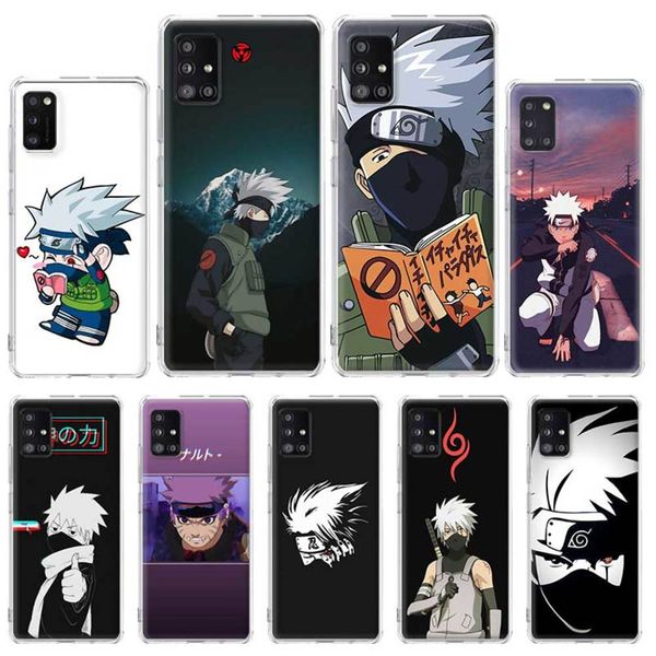 

samsung galaxy a51, a71, 5g, a72, a21s, a31, a41, a11, a01, a21, a91, transparent animation shell, naruto, kakasi