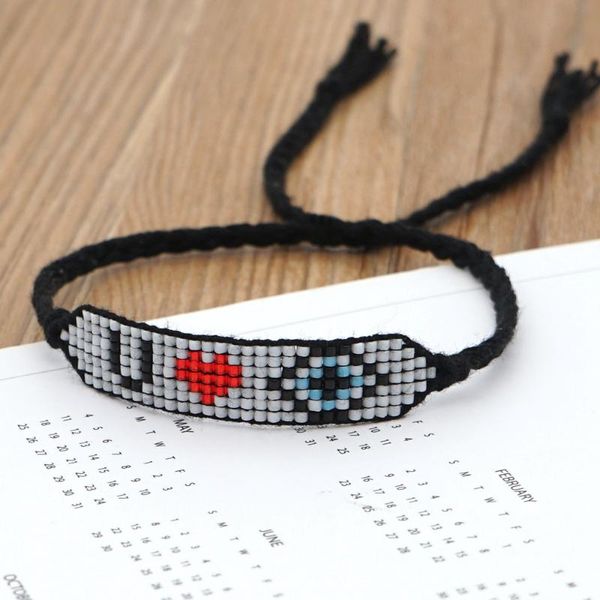 

go2boho evil eye bracelet for girl miyuki heart string bracelets female 2020 handmade jewelry for women gift adjustable jeweller, Golden;silver