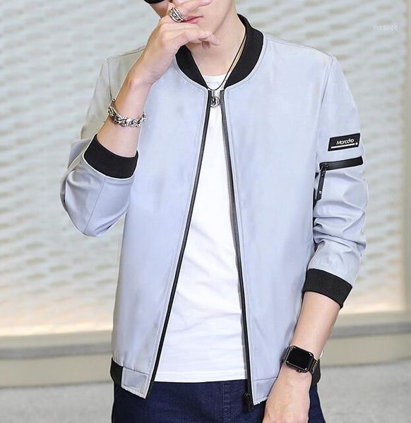 

hipping zipper jacket men fashion casual loose sportswear bomber jacket mens jackets and coats plus size m- xxxxl1, Black;brown