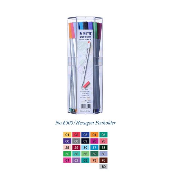 

sta 26 assorted colors fineliner pen set 0,4 мм микрон игольчатый наконечник цветные пигма чернила для студентов поставки f sqckwp dh_seller, Blue;orange