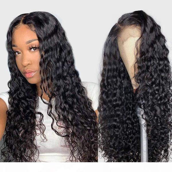 

brazilian pre plucked curly wave 360 degree swiss lace frontal human hair wigs with natural hairline virgin peruvian virgin hair, Black;brown