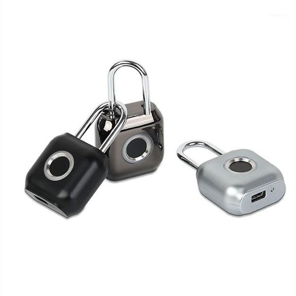 

ip65 waterproof fingerprint padlock gym lock zinc alloy intelligent keyless for locker sports school & employee locker outdoor1