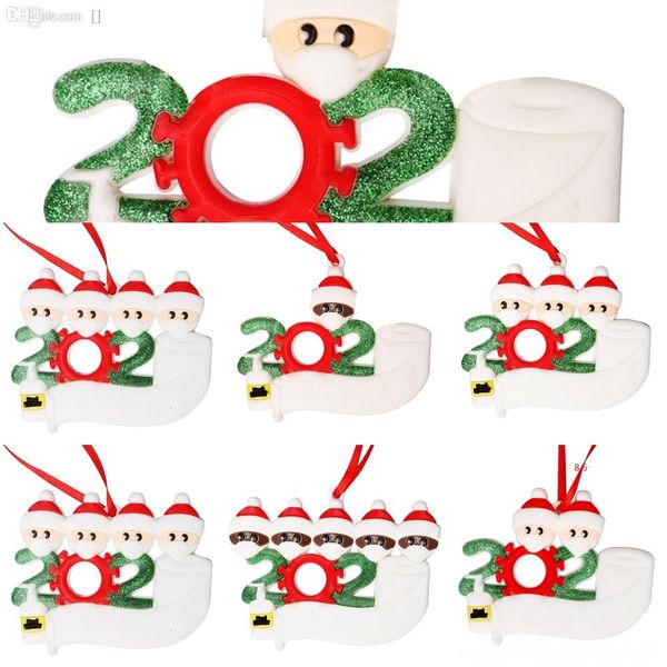 

rs5uc ofornament quarantine family product birthdays decoration masks ornament personalized party face pendant with xmas gift ewd toehm