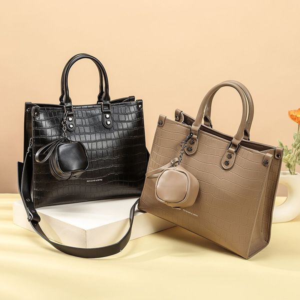 

hbp simple atmosphere totes bag crocodile grain shopping bag handbags purse stone grain single shoulder crossbody bags composite bag hyt709