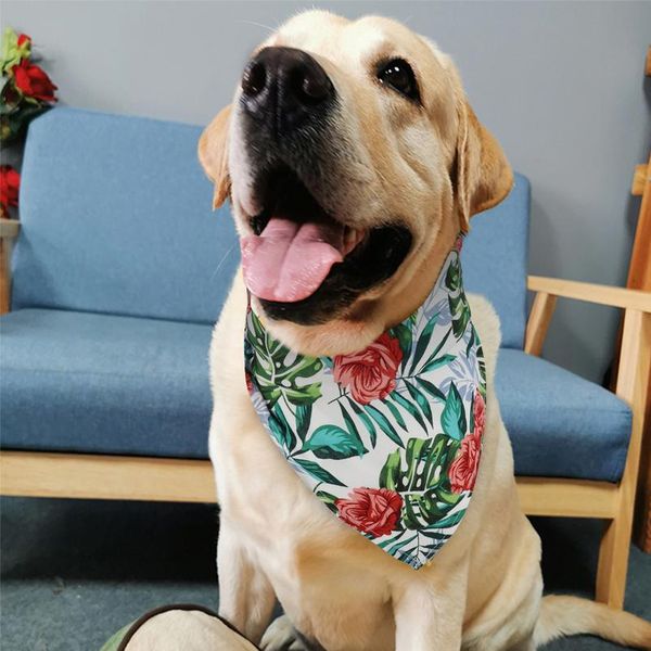 

pet bandana collar for dogs small medium large dog scarf neckerchief adjustable cotton printed bandanas collars pet acc wmtdax