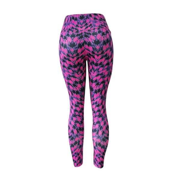 

yoga pants digital abstract printing hip lifting elastic high waist leggings yoga exercise pants for women, Black;white